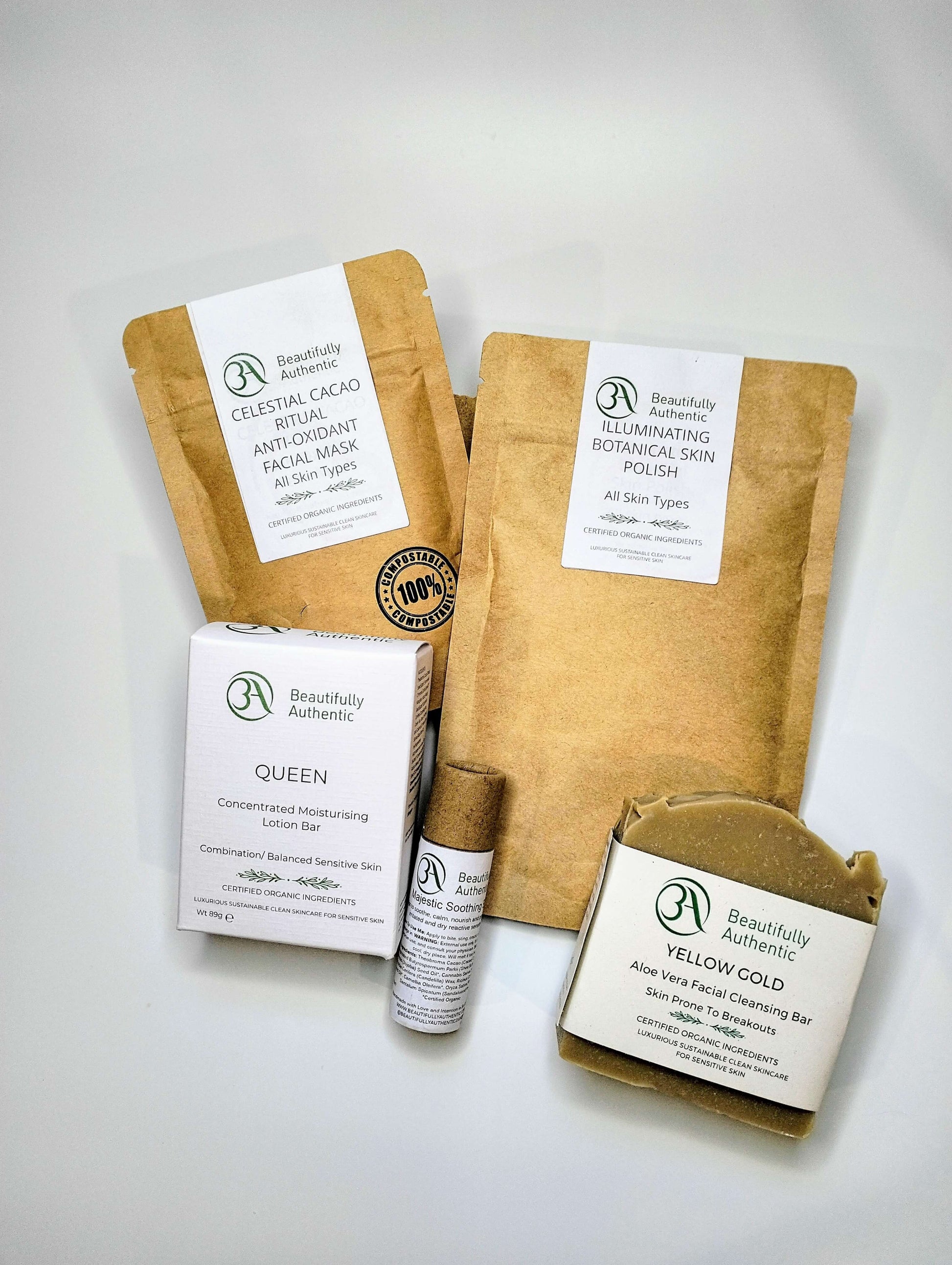 Best Skin Care Set |Skincare Sensitive Skin Set| Beautifully Authentic