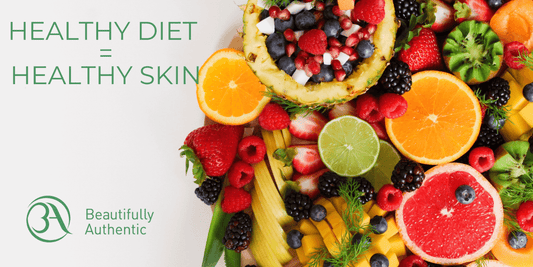 The Relationship Between Diet and Skin - Healthy Diet = Healthy Youthful Looking Skin
