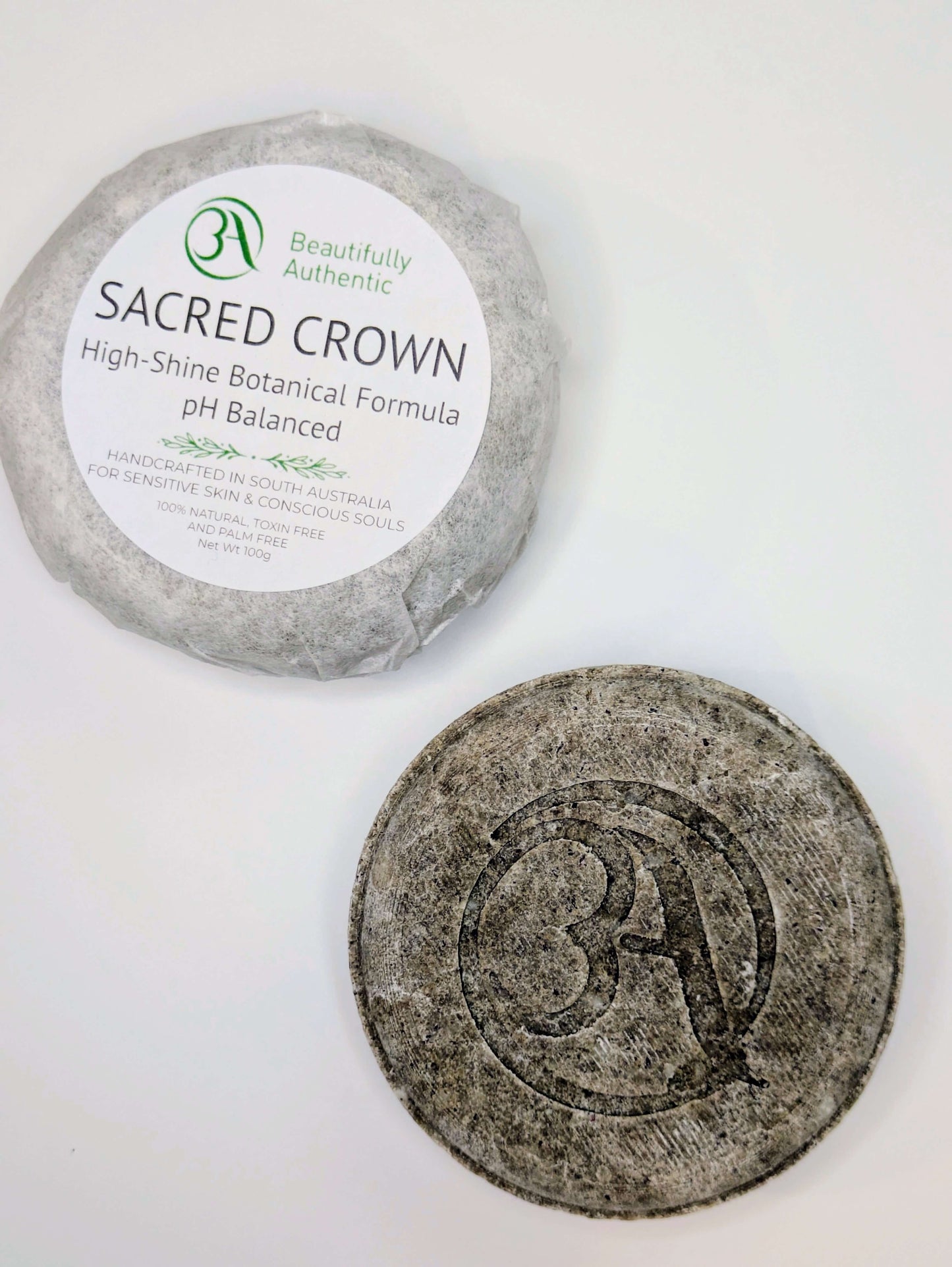 NEW! Sacred Crown Botanical Shine Shampoo Bar - For Sensitive Scalps